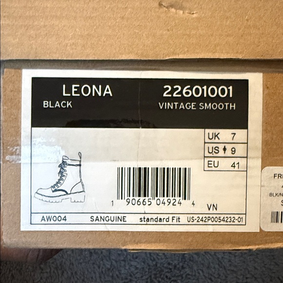 Dr. Martens Black Leather Platform Boots - Picture 5 of 5